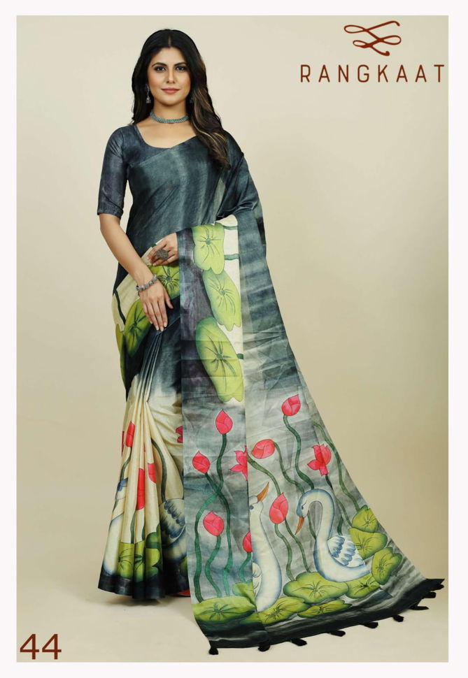 Rangkaat Series By Rajpath Daily Wear Printed Sarees Catalog